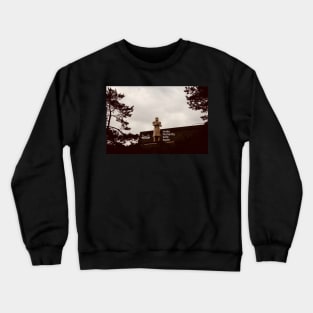 make humanity safe again / Swiss Artwork Photography Crewneck Sweatshirt